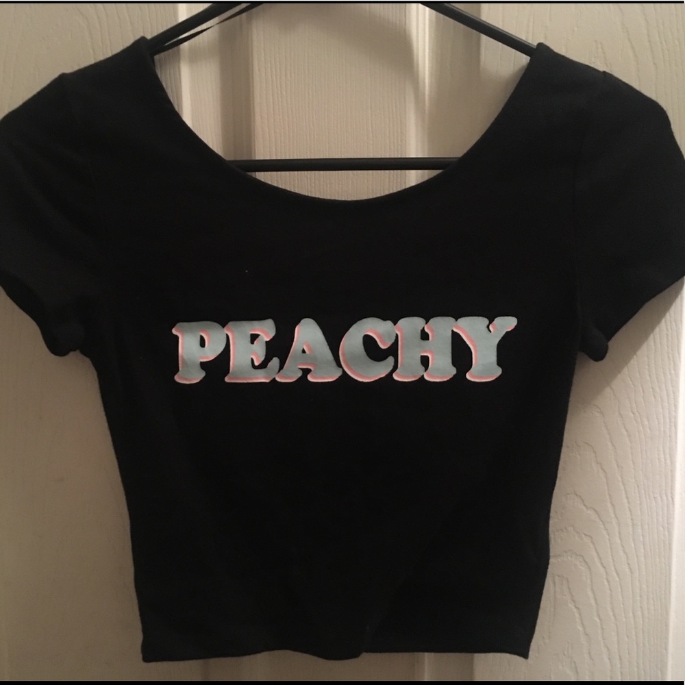 Peachy Crop Top